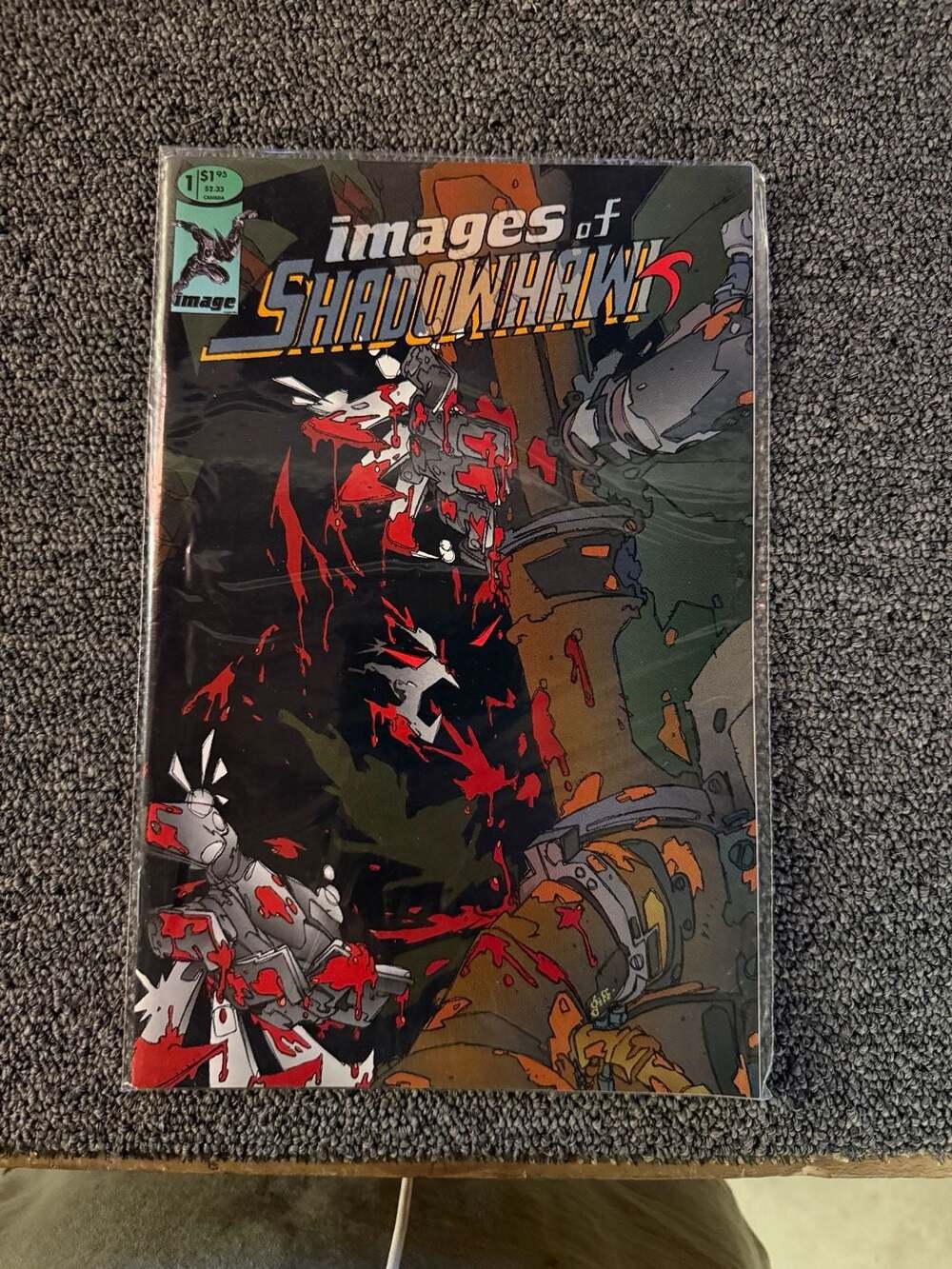 Images of Shadowhawk #1 Comic Book (1993, Image Comics)